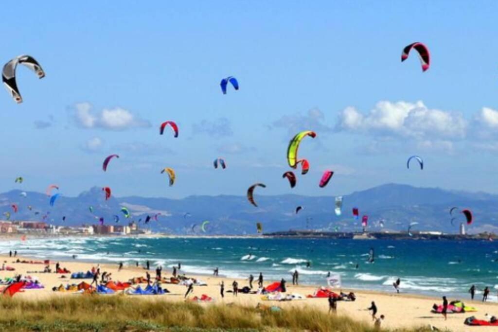 Beach Front Atico Wifi Tarifa Kültér fotó